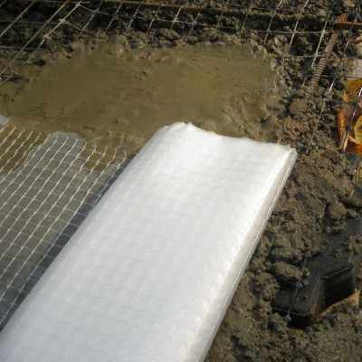 Пленка армированная 120 г/м2 для укрытия бетона